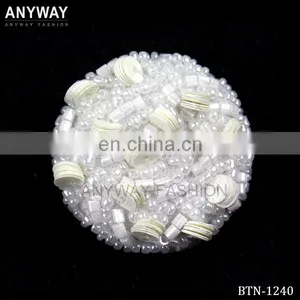 China Wholesale Handmade Beaded Buttons;beaded Handmade Buttons;beaded Buttons Handmade thumbnail-1