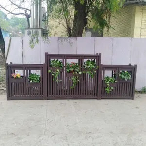 Oem Outdoor Flower Boxes Environmental Protection Decking Board Plant Pot thumbnail-1