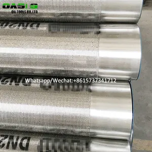 DIN200 Gravel Prepacked Stainless Steel Well Filter Screen Johnosn Water Well Screen thumbnail-1