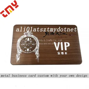 Cheap Nfc Metal Name Business Card Black,Golden Metal Visiting Business Cards thumbnail-5