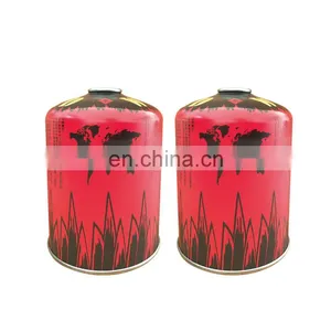 Hebei Screw Valve Butane Gas Cartridge and Propan Butane Gas 450g thumbnail-2