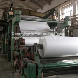 Small Investment Equipment 2ton per Day Cheap Price 1092mm Toilet Paper Machine thumbnail-4