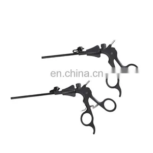 Geyi Laparoscopic Instrument Autoclavable Grasper 1+2 Teeth Double Action With Insulated Handle thumbnail-5