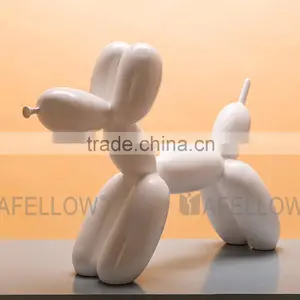 Fiberglass Dog Mannequin,white Color Mannequin Balloon Dog Manikin Dog for Photography KEVIN2-W thumbnail-1
