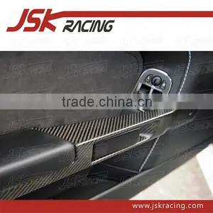 CARBON FIBER INNER DOOR HANDLE PULLS (2 PCS) FOR ASTON MARTIN VANTAGE V8 V12 (JSK420307) thumbnail-1