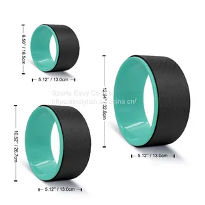 Hot Sell for Back Pain,stretch and Fitness 3pc Yoga Wheel Set thumbnail-2