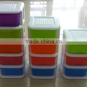Mini 5 Tier Removable Plastic Storage Drawer or Cabinet With Wheels thumbnail-3