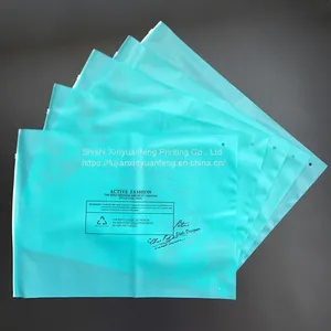 Custom Pe Cpe Plastic Packaging Bag With Zipper for Clothing Manufacturer thumbnail-2