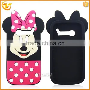 3D Soft Silicon Case for Alcatel One Touch Pop c5 thumbnail-1