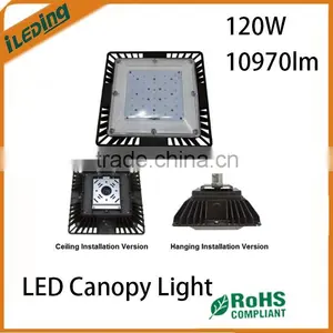 50000 Hours Lifespan 10970lm 120W LED Canopy Lights thumbnail-1