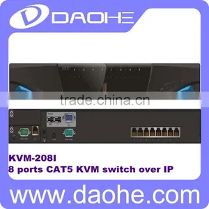 Cat5 KVM Switch With IP-based Remote Control 8 Ports thumbnail-1
