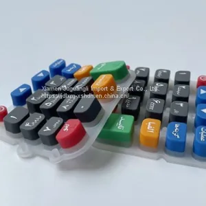 Colorful Silicone Keyboard For Mobile Terminal thumbnail-3