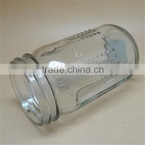 650ml Round Glass Food Jar With Lid thumbnail-5