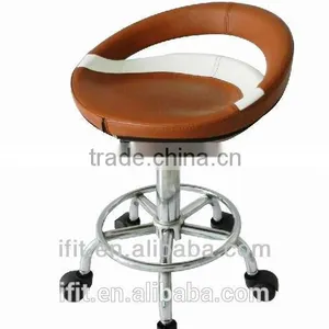 Tech Spa Chair Oval Shape Foot Stool AK-06 thumbnail-1