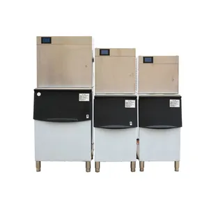 500kgs/24hours Hot Bar Cube Ice Making Machine Ice Maker Cube Maker Equipment Granular Ice Machine With CE C thumbnail-1