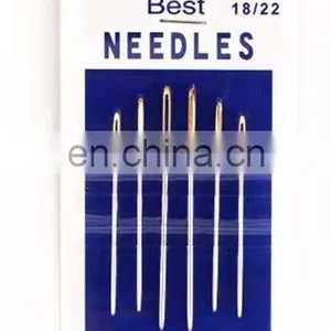 Wholesale Hand Needle DIY Multi-used Sewing Needle 6-piece Packed Multi-function Sewing Needle for Leather Product thumbnail-2