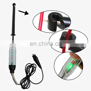 ALLOSUN GK5225 Automotive Wire Piercing DC Voltage Circuit 6V / 12V Hook Probe Tester 59 Inch Cord With LED & Buzzer Indicator thumbnail-5