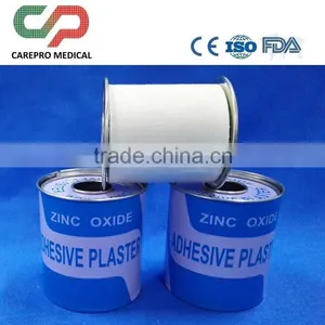 Pure Zinc Oxide Plaster Cotton Cloth Tape With Metal Cover thumbnail-1