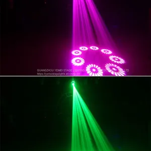 Professional Mini Led Beam Pattern Gobo Lighting 100W Spot Moving Head Led Stage Lights thumbnail-5