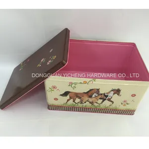 Storage Box Large Rectangular Tin Box thumbnail-2