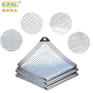 Agricultural Reflective Thermal Aluminum Screen Greenhouse Shade Cloth Sunshade Net With 80% Shading Rate thumbnail-5