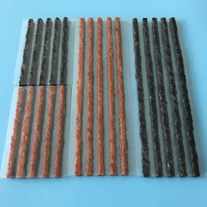 Brown Color China 3.5*100mm 4*200mm 6*100mm 6*200mm Tire Repair String Cold Repair Seal thumbnail-1