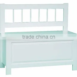 Kid's Storage Wooden Stool thumbnail-1