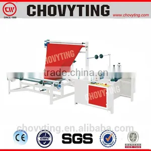 CP-1200FD PP/PE/OPP/BOPP Palstic Film Triangle Folding Rewinding Machine thumbnail-1