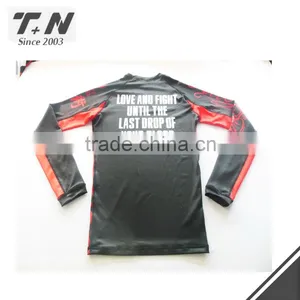 Wholesale Custom Sublimation Printed Long Sleeve Gym Compression Tights thumbnail-6
