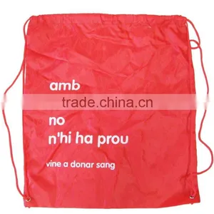 Hottest Cheap Custom Drawstring Bag thumbnail-1