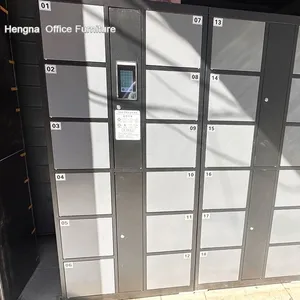 Industrial Electronic Locker System - Heavy-Duty Smart Storage for Factory Workers & Tools thumbnail-2