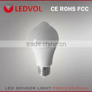 B22 9W PIR Infrared Motion Detection Sensor & Light Sensor LED Energy Saving Warm White LED Motion Sensor Bulb thumbnail-1