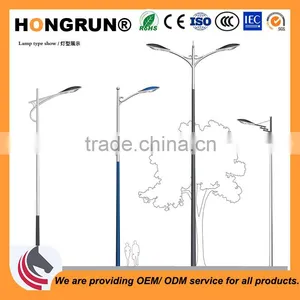 Multi-type Single&Dual-arm Street Lamp Pole for Outdoor Lighting thumbnail-1