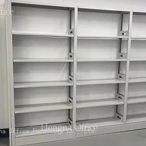 HN-O46 Modular Metal Bookcase for Furniture Wholesalers, Customizable Colors, Snap-on Assembly No Screws, China Factory Direct for Global thumbnail-3