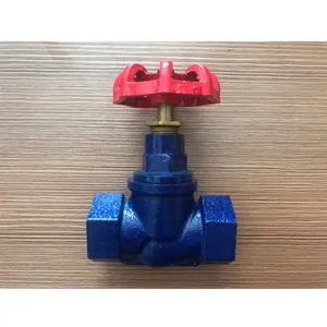 DIN/JIS PN16 Carbon Steel Gray Iron Manual Switch Low Pressure Soft Seal Globe Valve Water One Way Valve thumbnail-4