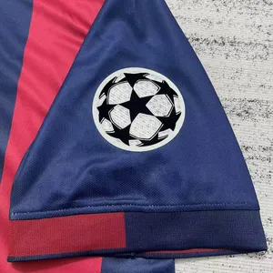 1415 Barça Retro Jersey No. 10 Messi Same Style Short Sleeve Retro Football Shirt thumbnail-4