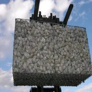 Hexagonal Wire Mesh Gabion 80*100mm Hole Size for Slope Protection thumbnail-3