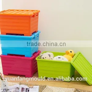 High Quality and Low Cost Turnover Box Mould and Crate Mould Made in China Mould Manufacturer in Huangyan, Taizhou, China. thumbnail-4