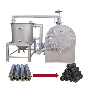 Smokeless Horizontal Charcoal in Wood Burning Machine Stove Carbonizing Equipment EPC thumbnail-1