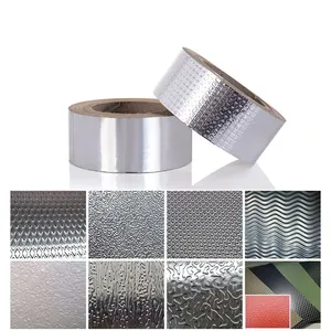 Embossed 3 /5 Bars Pattern Checkered Aluminum Roll 1100 1060 1050 3003 6061 6063 Aluminum Coil thumbnail-3
