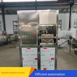 Automated and High-efficiency Dried Tofu Processing Equipment. Automatic Sizing Machine for Dried Tofu With Adjustable Thickness. Technical Support Provided. thumbnail-3