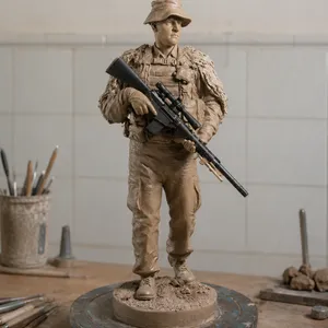 Figure Statue With Custom Size and Material thumbnail-2