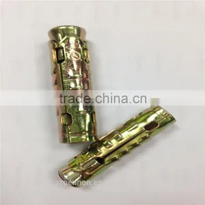 Cold Yellow Zinc Plated One Piece Heavy Duty Shell Anchor thumbnail-1