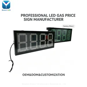Low Price 5inch LED Price Sign 7 Segment Electronics Wireless Gas Station LED Sign Board thumbnail-1