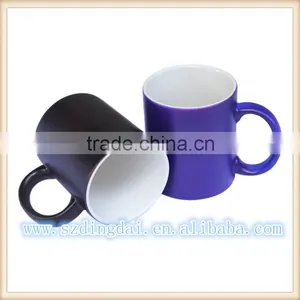 Sublimation Mug Ceramic Mug Color Chaging Mug Mug Press Blue Red & Black thumbnail-1