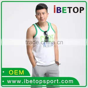 OEM Service Customize Wholesales Cheap Price Sport Vest Singlet thumbnail-1