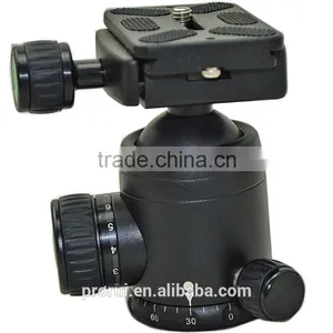 Tripod Monopod Heads Mini Ballhead 360 Degree Rotating Camera Mount Ball Head With 1/4" Mount and Thread For Digital Camera thumbnail-5