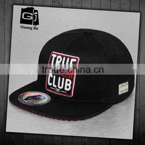 Cheap Custom Flat Brim no Minimum Wholesale Snapback Hats Caps thumbnail-1