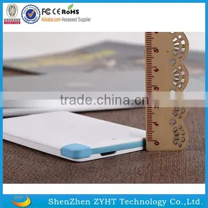 Hot Selling Power Bank Customized Any Logo Printing Colorful Card Style Power Banks Quality Choice thumbnail-1