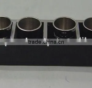 Wooden Box With 6 Glass thumbnail-1
